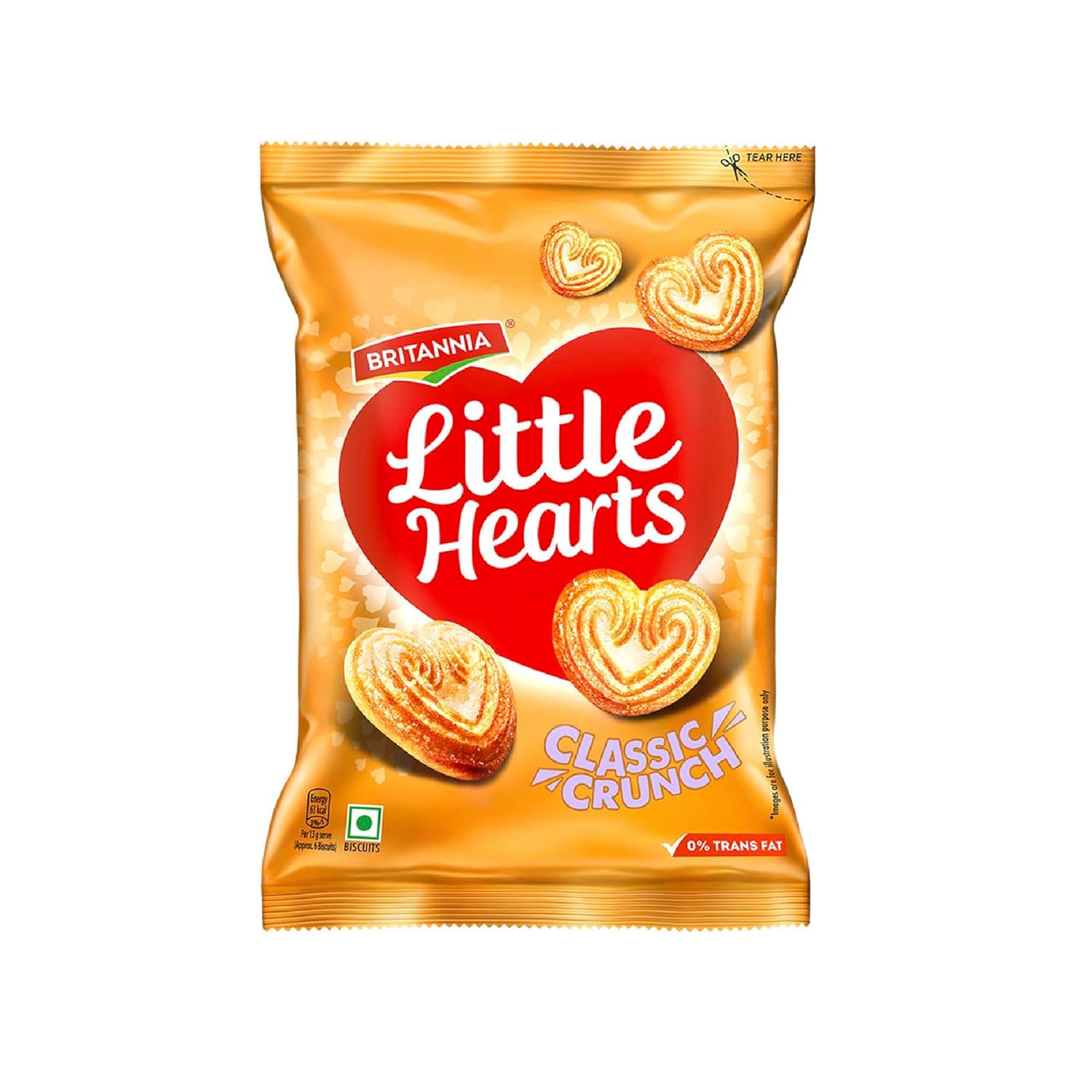 Little Hearts Biscuit 75g